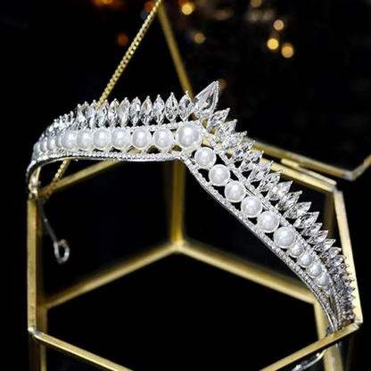 Wedding Tiara Royal Bridal Crown Princess Fast  delivery of 5 day Guwahati