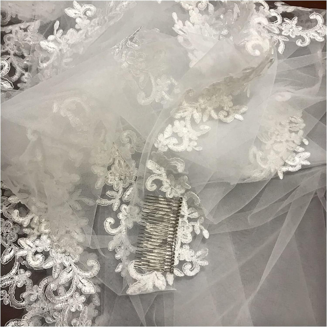 Lace veil weddings Kunda