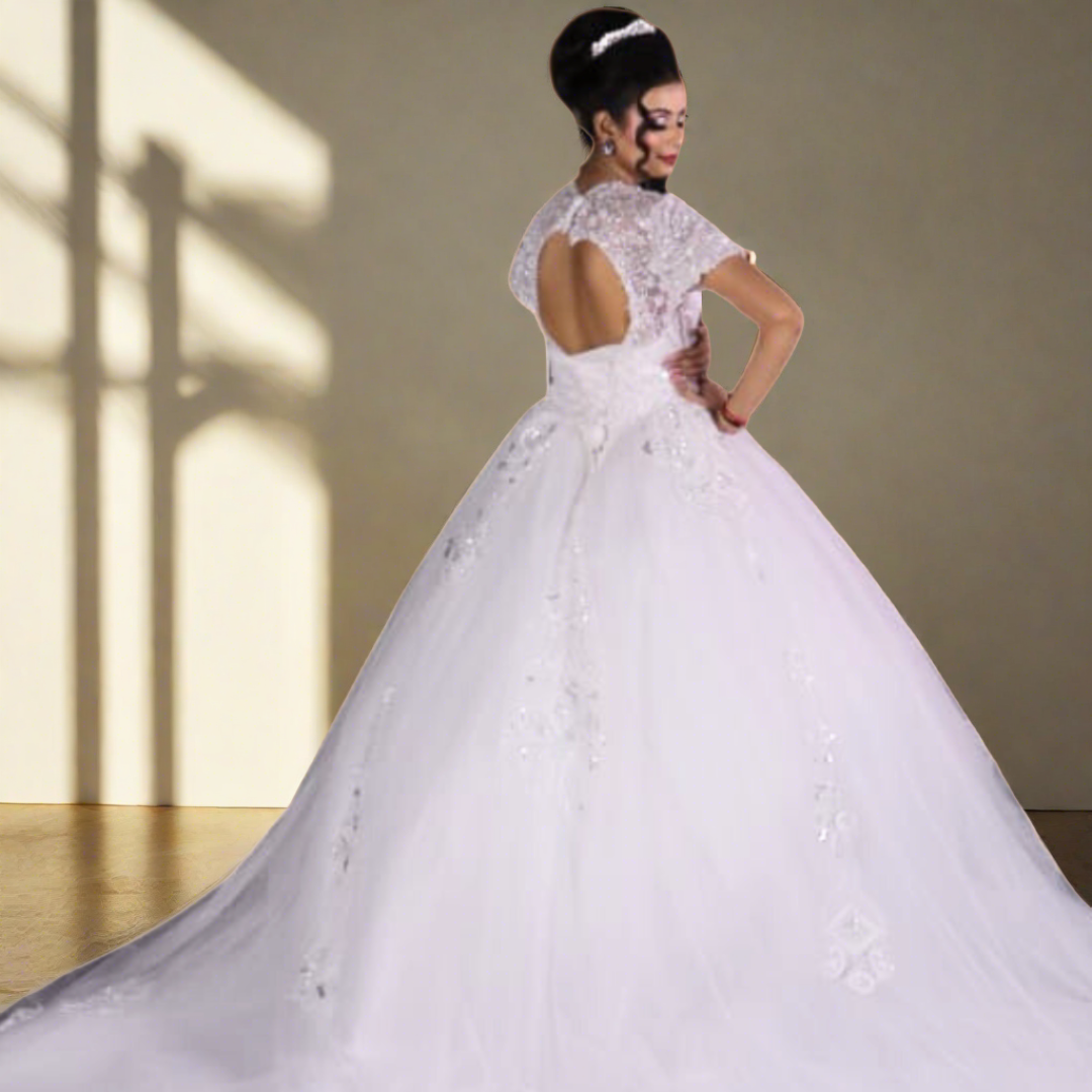 wedding gown