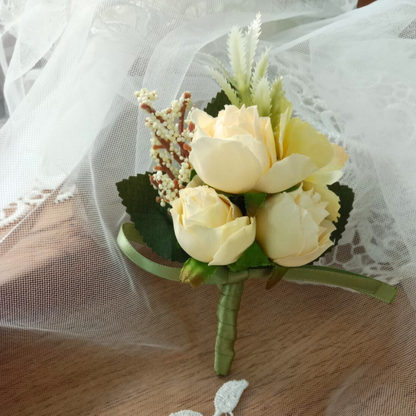 GownLink's Groom's Boutonniere Enchantment for a Christian & Catholic Wedding  CF54