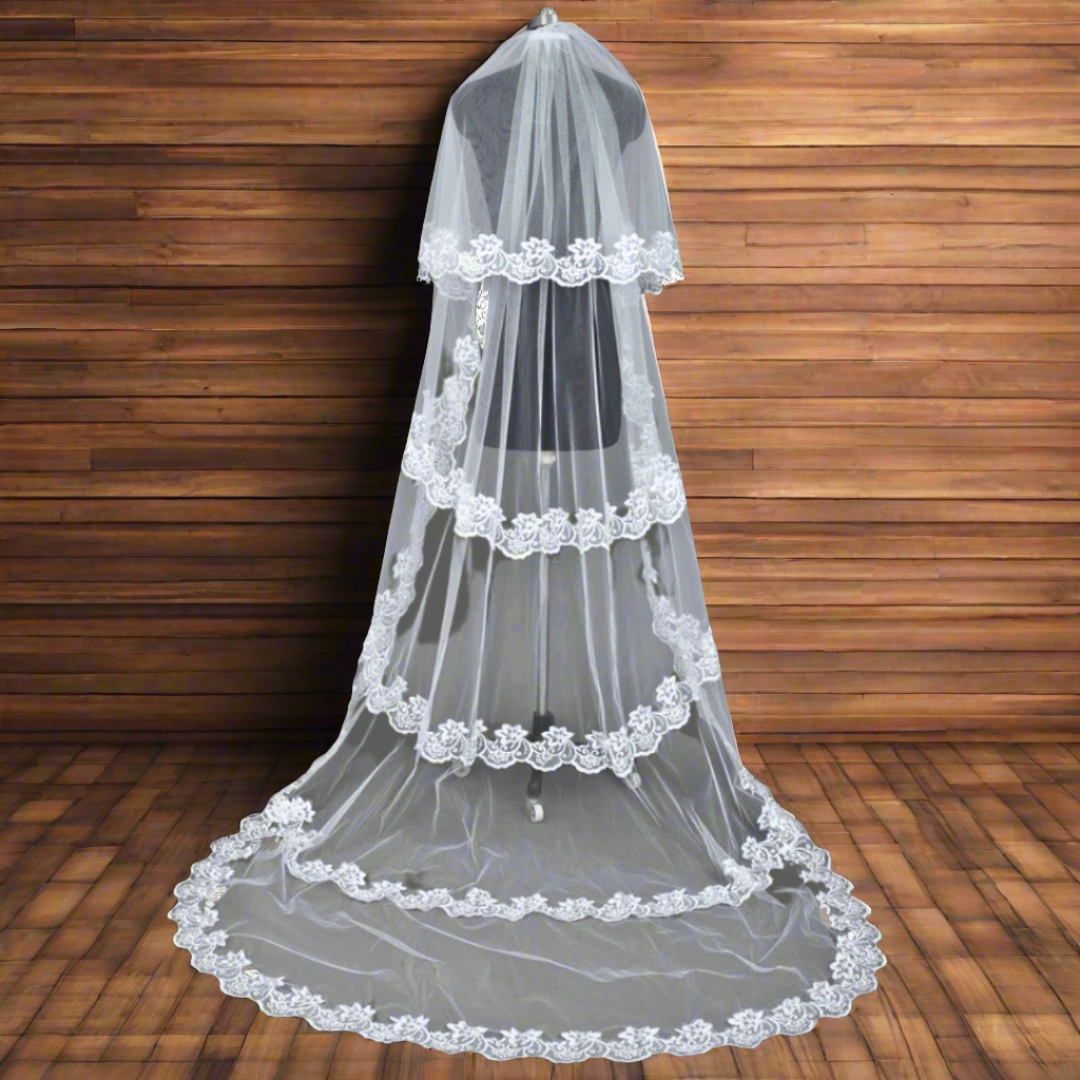 Cathedral Veil 2 tier Mandla