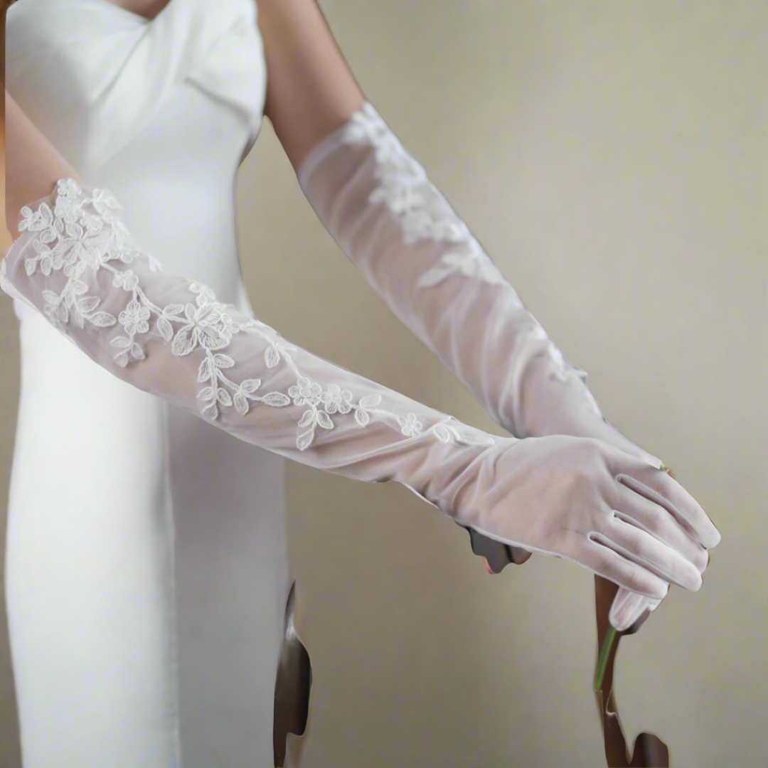 Trending bridal gloves in india