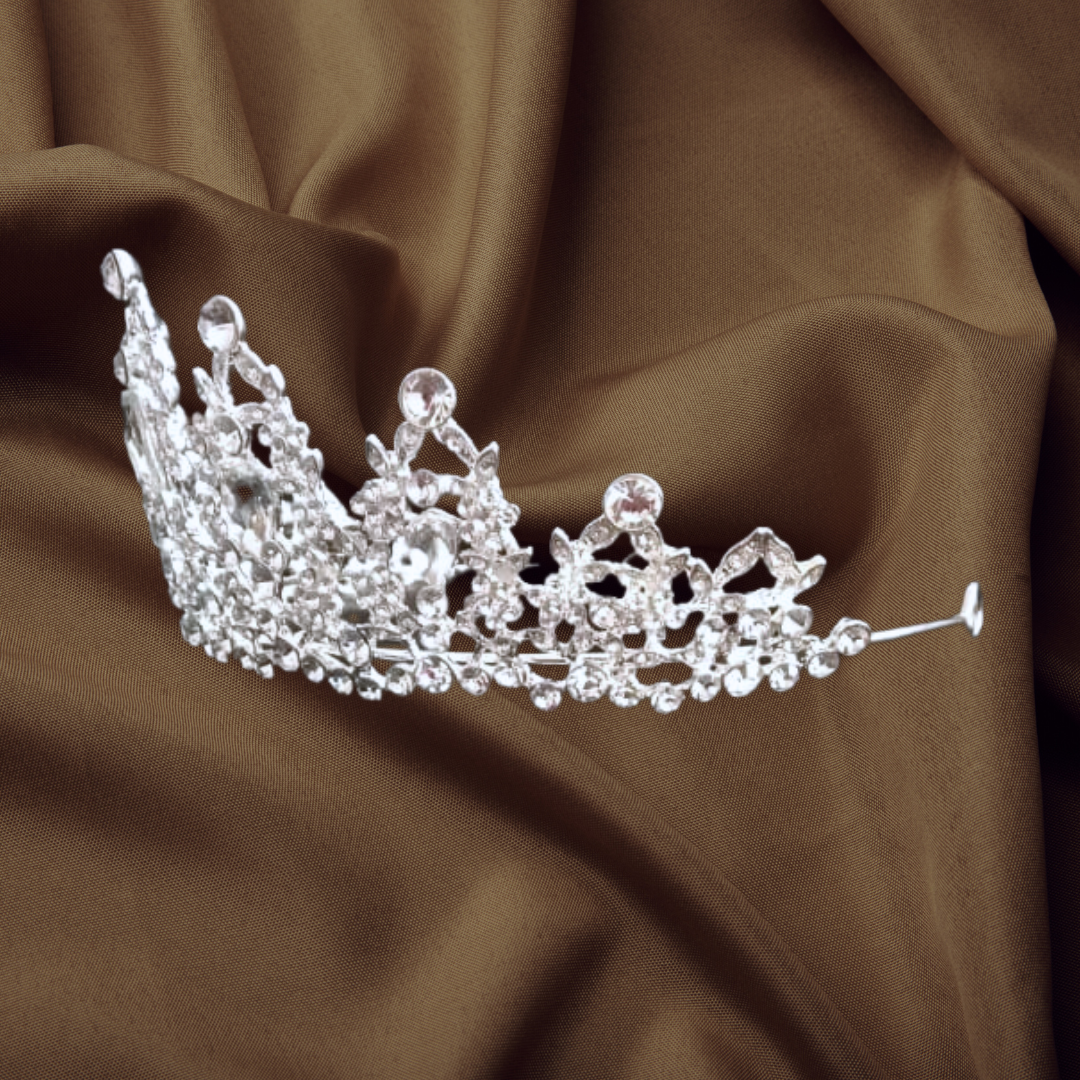 GownLink Bridal Crown with beads for Wedding C30