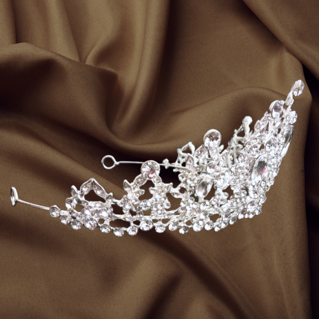 GownLink Bridal Crown with Stones for Wedding C30