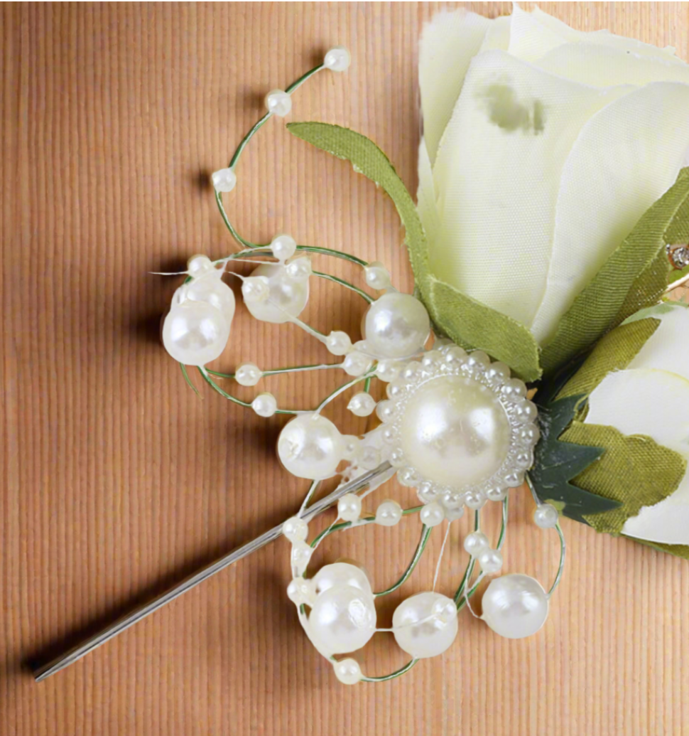 GownLink's Classy Boutonniere for Christian & Catholic Weddings CF105