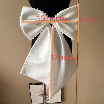 GownLink,s Short Detachable Bow for wedding dress-GLSPDB