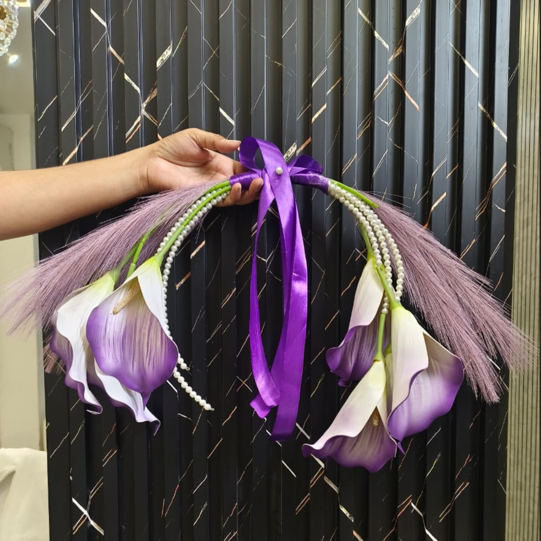 GownLink's Majestic Harmony Elegant Bridal Bouquet with Flowers B-Tulip