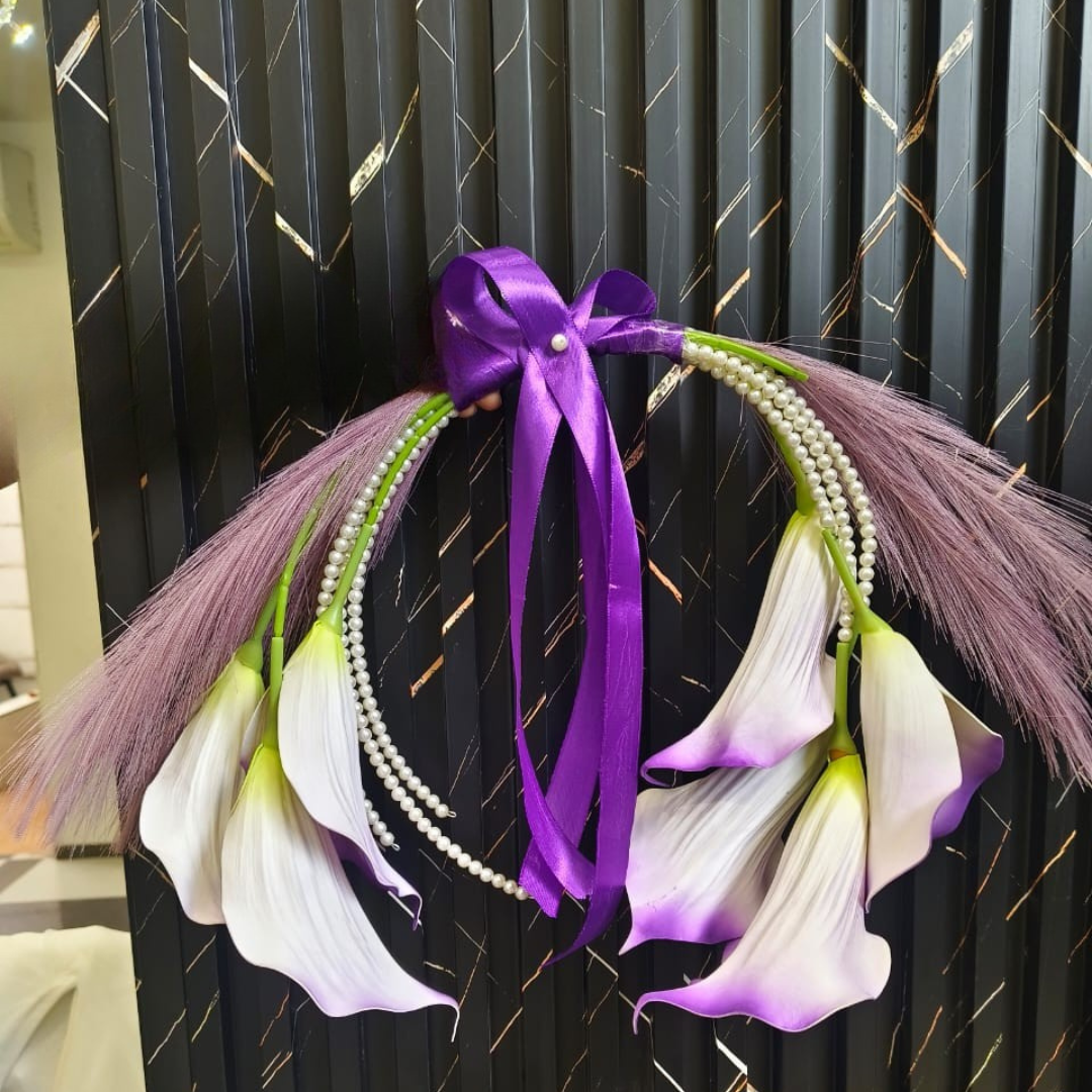 GownLink's Majestic Harmony Elegant Bridal Bouquet with Flowers B-Tulip