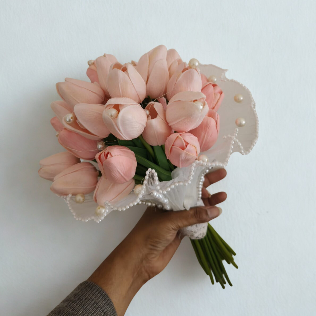 GownLink's Eternal Promise Roses Christian Wedding Bouquet B127