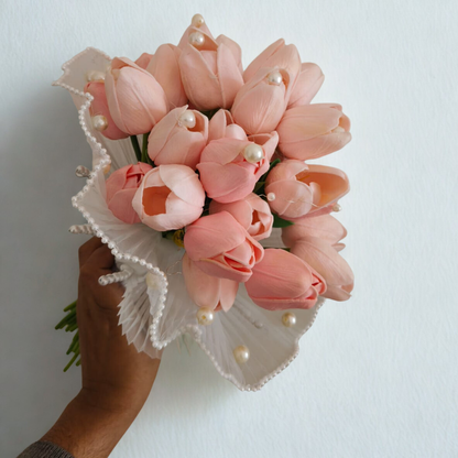 GownLink's Eternal Promise Roses Christian Wedding Bouquet B127