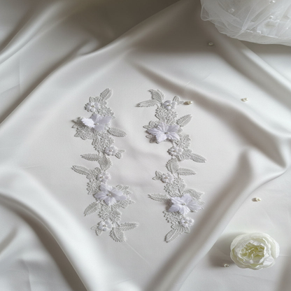 GownLink White patch Top for wedding Gown--YCX Pache