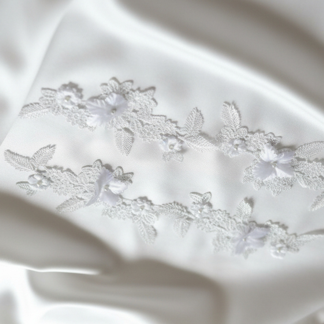 GownLink White patch Top for wedding Gown--YCX Pache