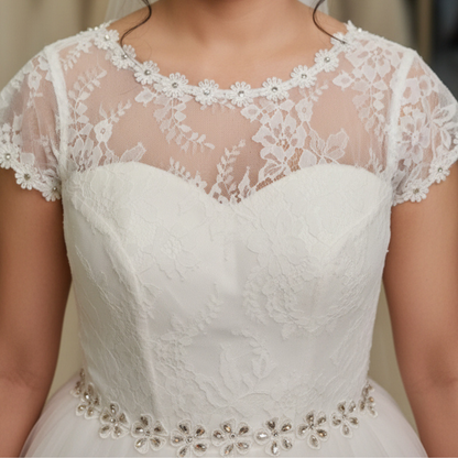GownLink Timeless Beauty Christian Catholics Wedding Bridal Ball Gown  GLHS587