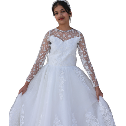 GownLink First Holy Communion Frock 11 Years  GLHLC- 10