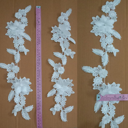 GownLink White patch Top for wedding Gown--YCX Pache