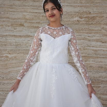 GownLink First Holy Communion Frock 11 Years  GLHLC- 10