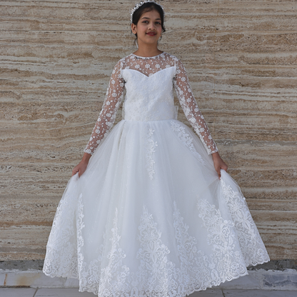 GownLink First Holy Communion Frock 11 Years  GLHLC- 10