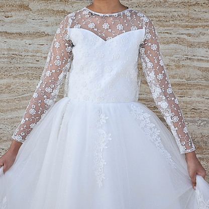 GownLink First Holy Communion Frock 11 Years  GLHLC- 10