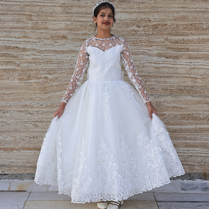 GownLink First Holy Communion Frock 11 Years  GLHLC- 10