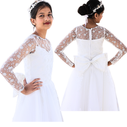 GownLink First Holy Communion Frock 11 Years  GLHLC- 10