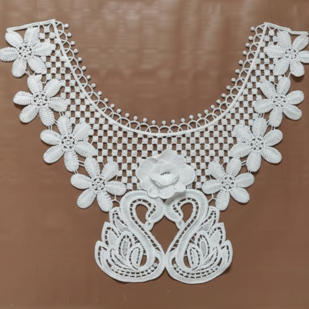 GownLink  Patches -Elegant Lace Patch Neckline Top for wedding dress