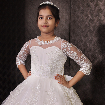 GownLink Holycommunion Dress for Your Little Princess HLCD30
