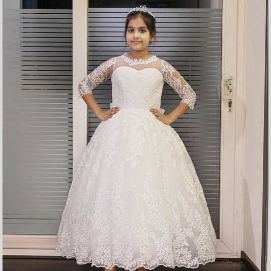 GownLink Holycommunion Dress for Your Little Princess HLCD30