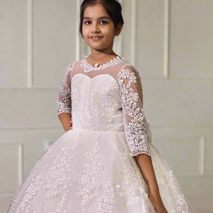 GownLink Holycommunion Dress for Your Little Princess HLCD30