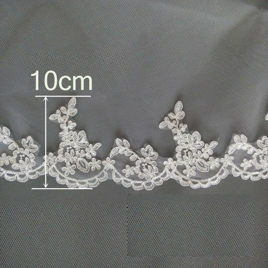 GownLink Bridal 3mtr Long  Veil for Christian and Catholic Wedding  GLV06