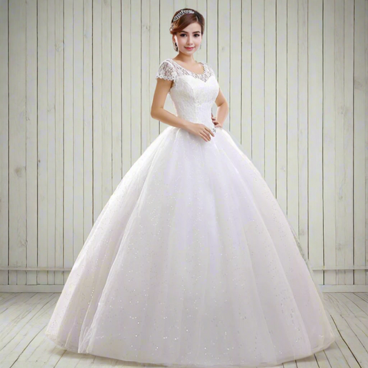 GownLink Timeless Beauty Christian Catholics Wedding Bridal Ball Gown  GLHS587
