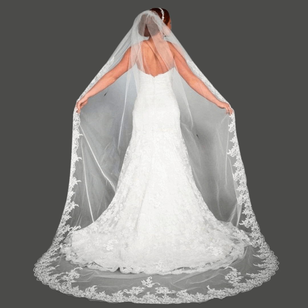 Wedding Lace Patch Veil Ujjain India