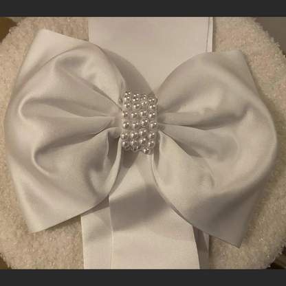 GownLink,s Detachable Satin Bow 1 Meter Length for Wedding Dress Bowknot GLBOW-10