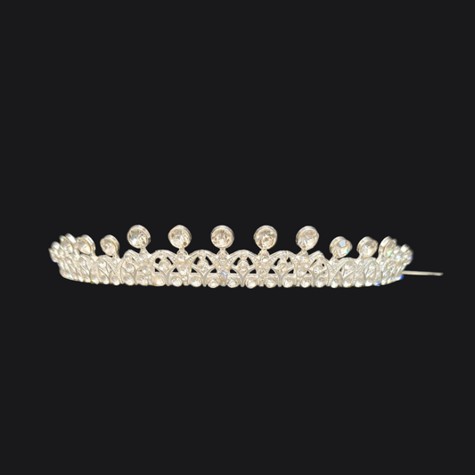 GownLink Luxury Bridal Crown With Exquisite Stonework C-10