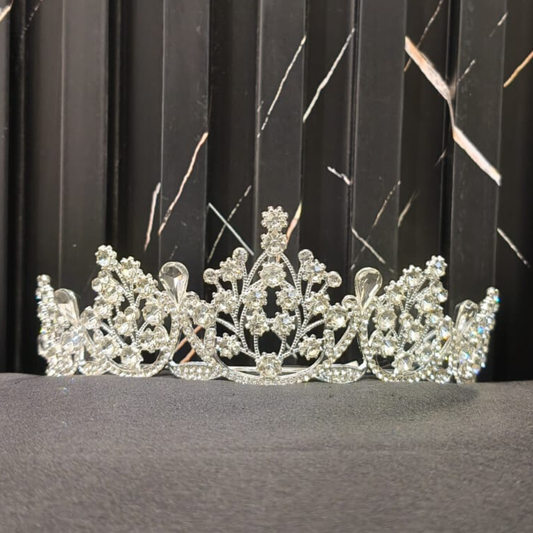 GownLink's Pearl-Kissed Blossoms Bridal Crown C-71