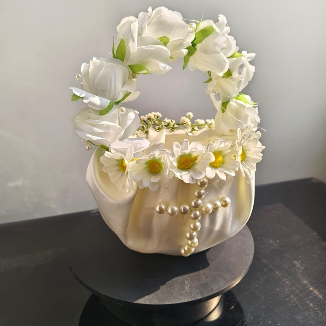 GownLink Flower Girl Baskets (Set Of Two Baskets)