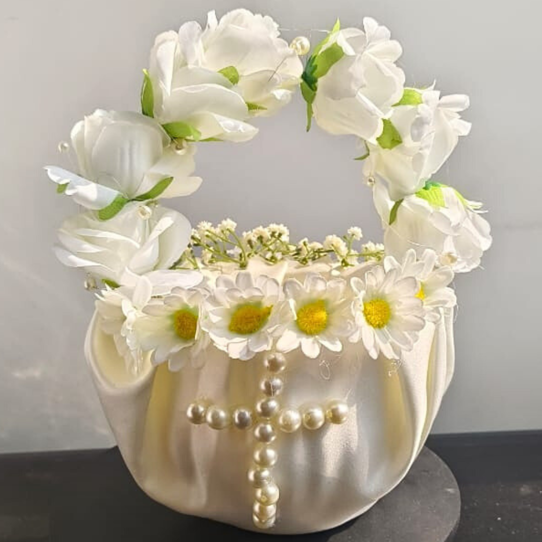 GownLink Flower Girl Baskets (Set Of Two Baskets)