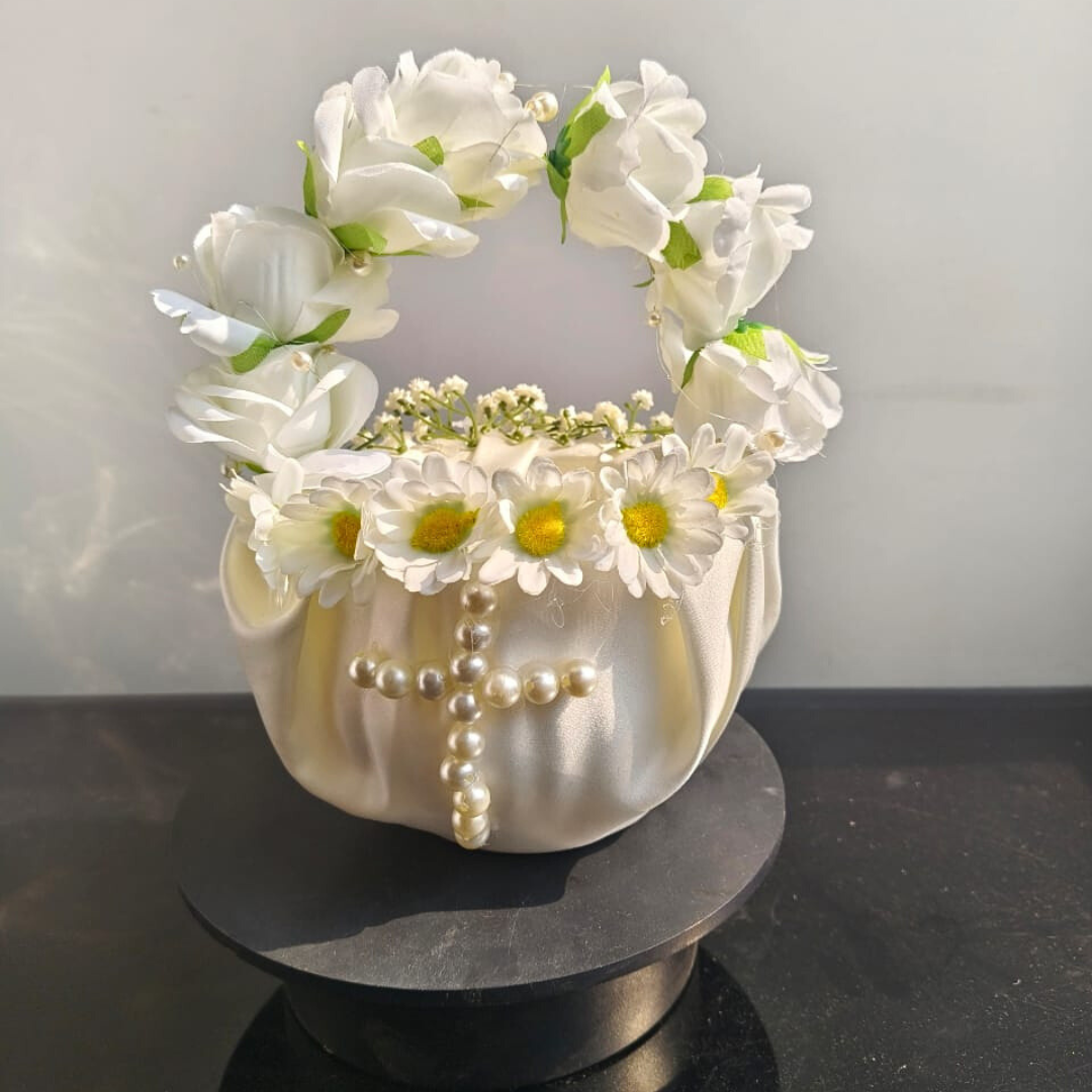 GownLink Flower Girl Baskets (Set Of Two Baskets)