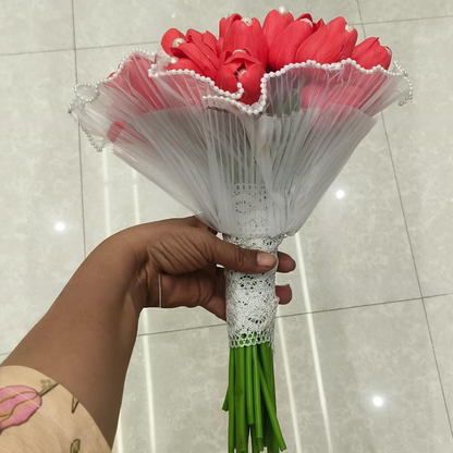 GownLink's Eternal Promise Roses Christian Wedding Bouquet B127