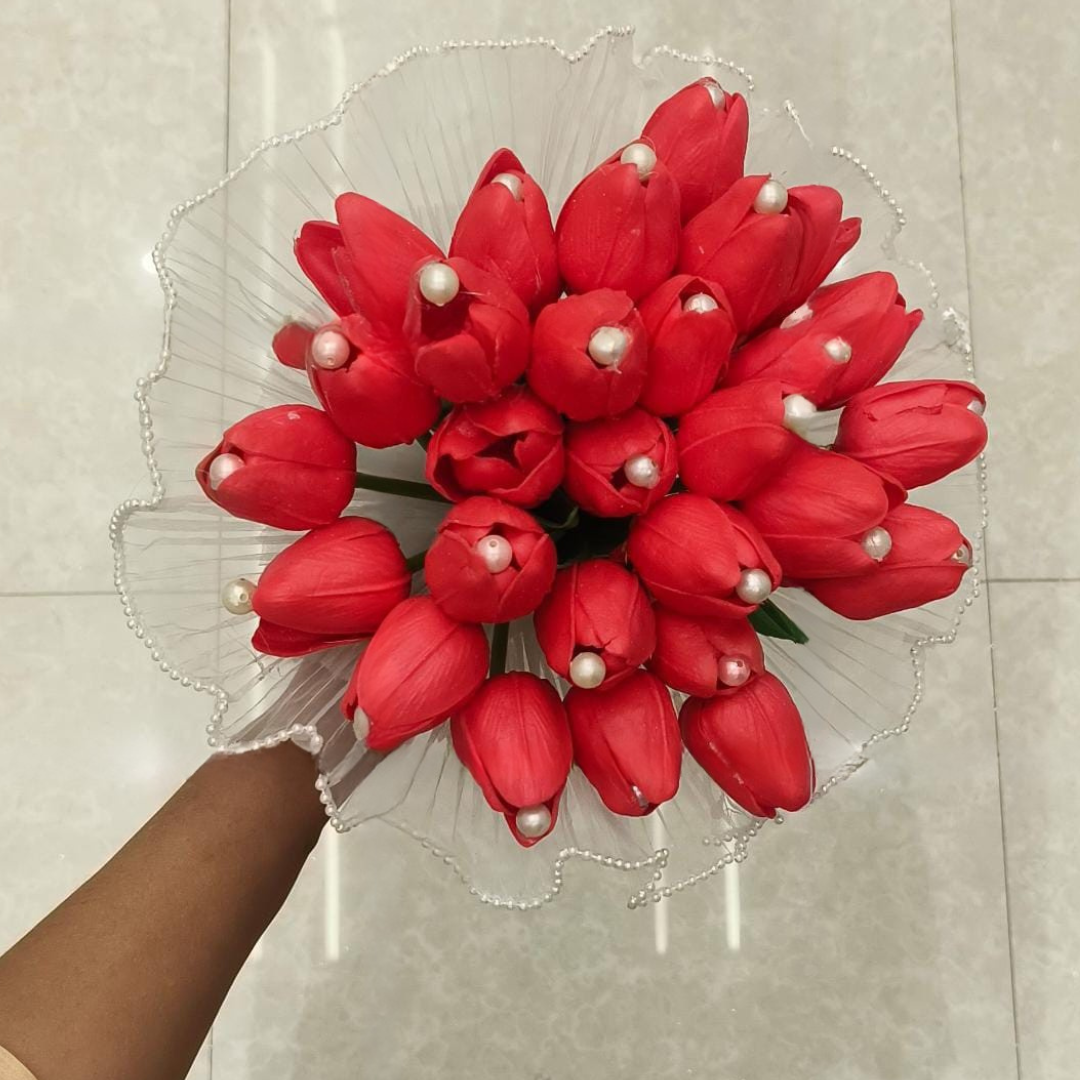 GownLink's Eternal Promise Roses Christian Wedding Bouquet B127