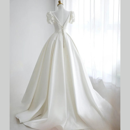 GownLink Train Gown for Christian and Catholic Weddings GLHMST10