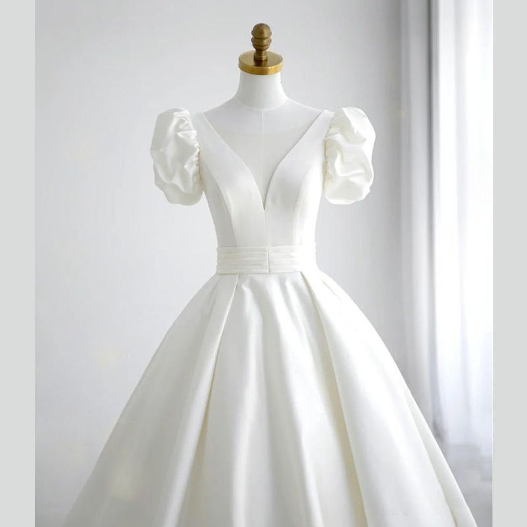 GownLink Train Gown for Christian and Catholic Weddings GLHMST10