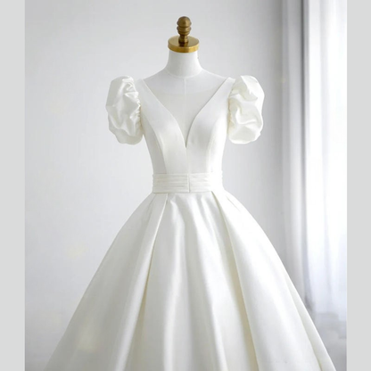 GownLink Train Gown for Christian and Catholic Weddings GLHMST10