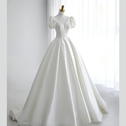 GownLink Train Gown for Christian and Catholic Weddings GLHMST10
