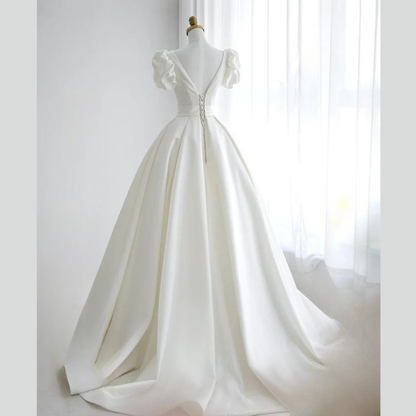 GownLink Train Gown for Christian and Catholic Weddings GLHMST10