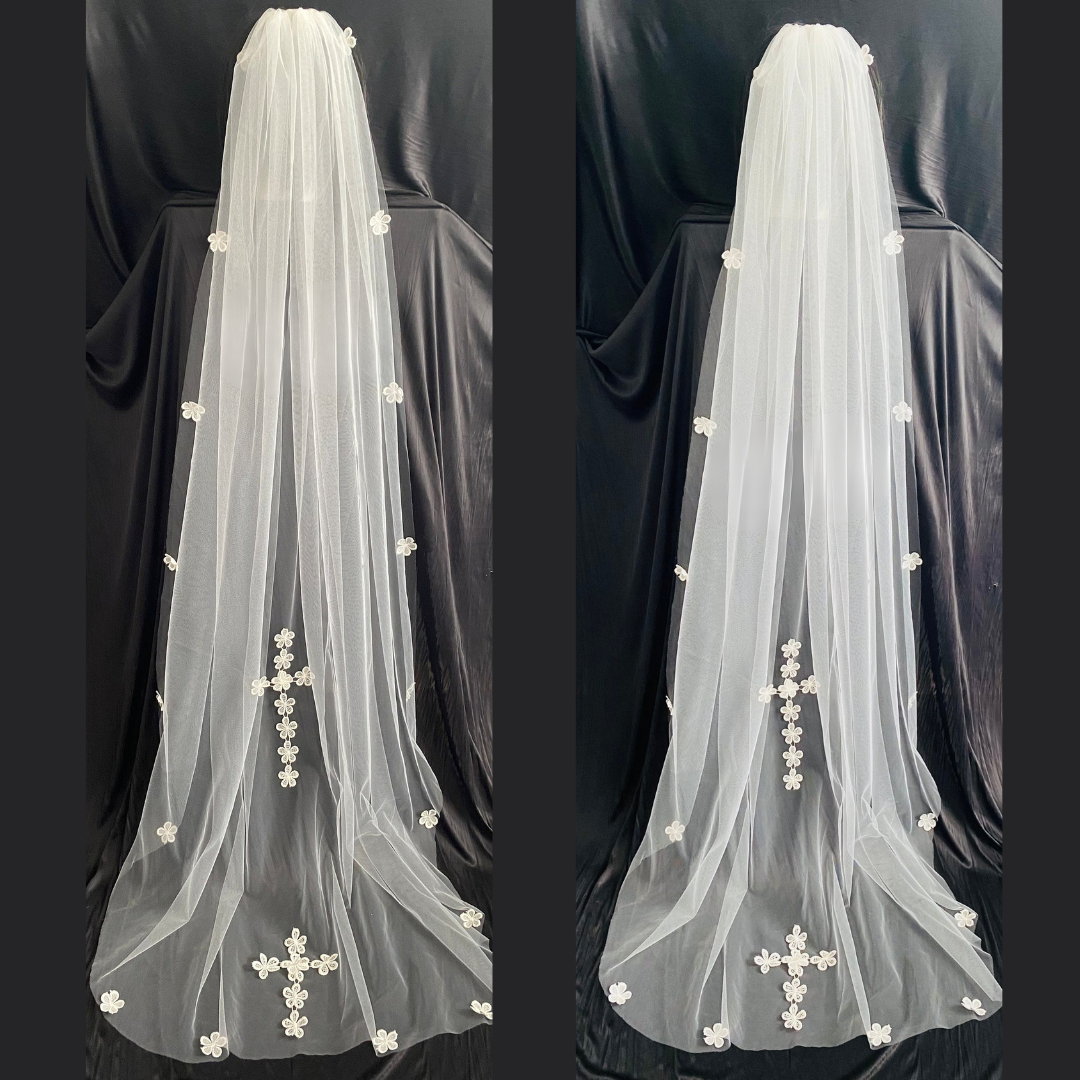 GownLink Veil First Holy Communion and Church Wedding GLHLCV-10