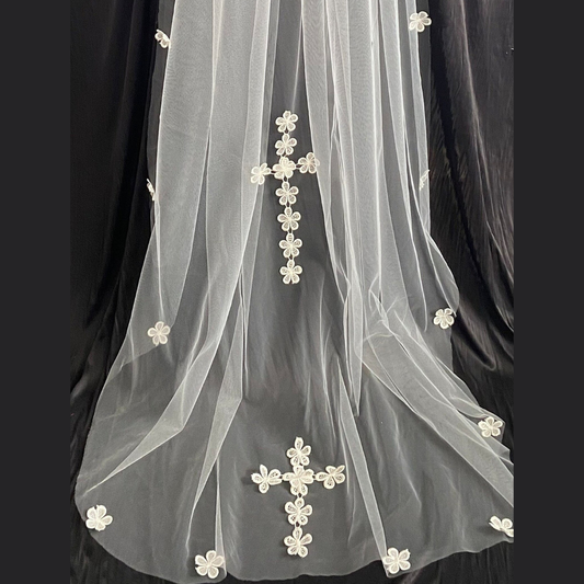 GownLink Veil First Holy Communion and Church Wedding GLHLCV-10