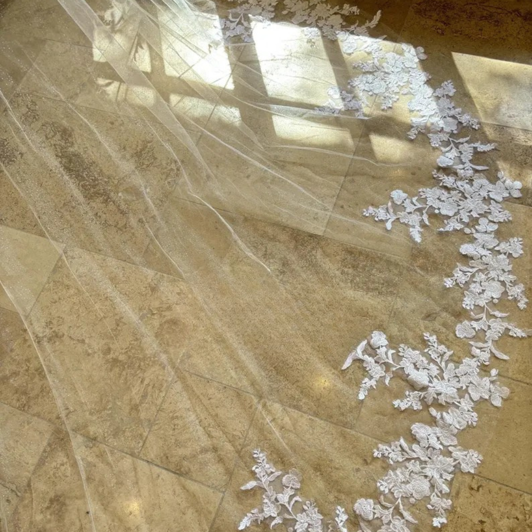 GownLink Long Bridal Veil Cathedral Christian & Catholic Wedding GLVTD50