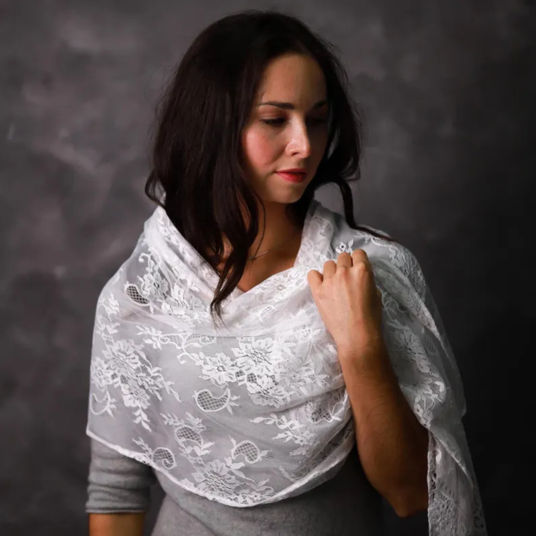 GownLink Bridal Dupatta for Christian and Catholic Wedding GLVLD
