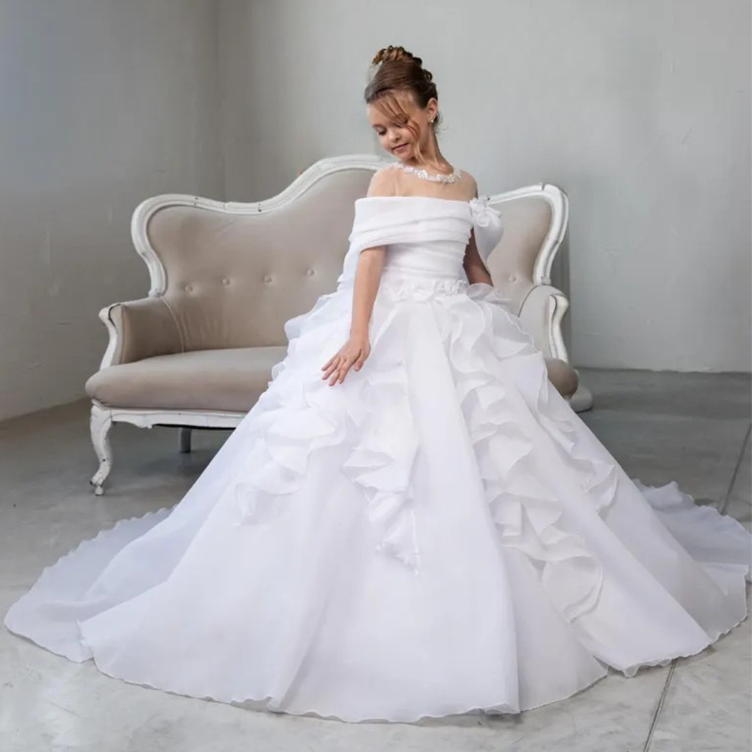 GownLink Stunning Holy Communion Gown for Your Little Princess Hlc-80