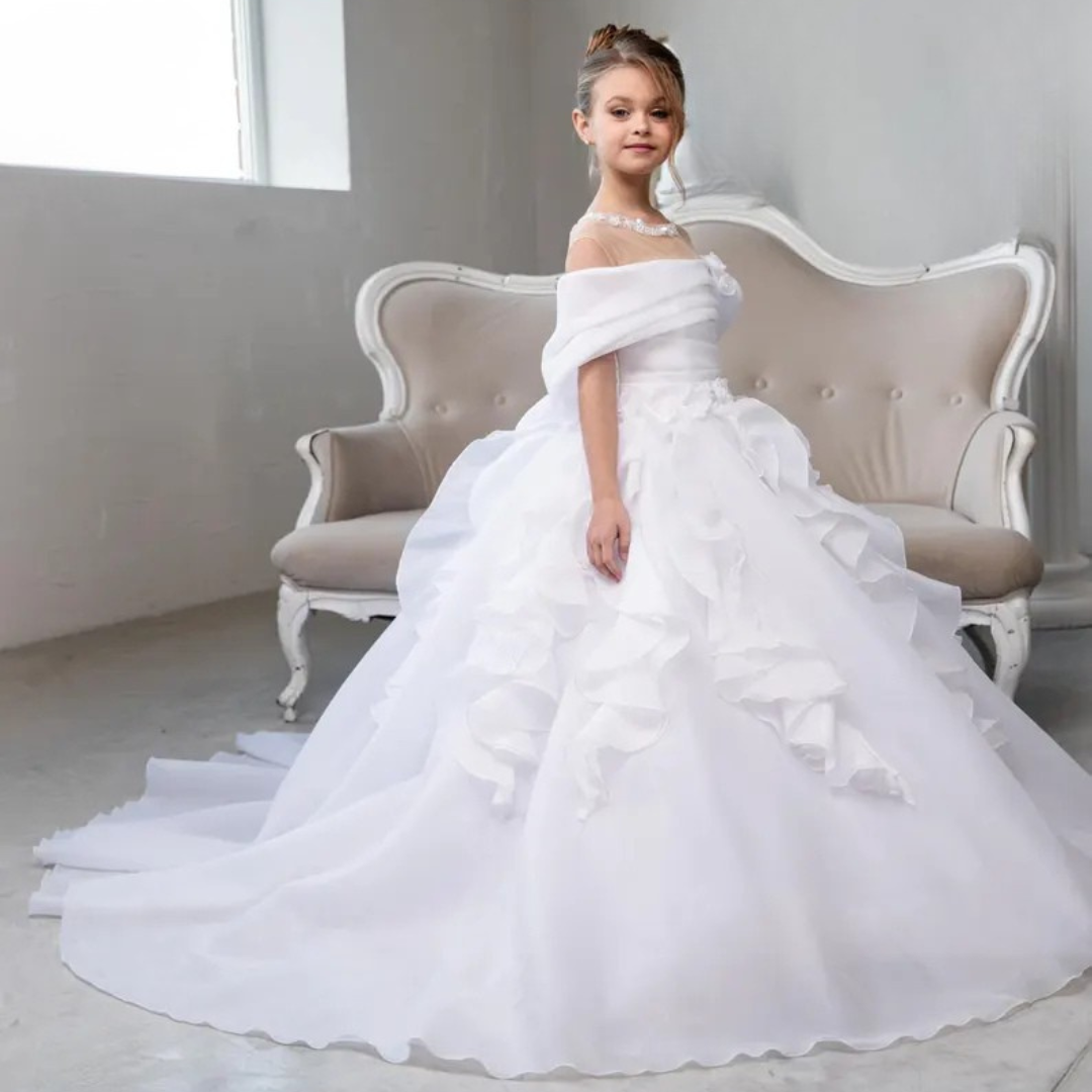 GownLink Stunning Holy Communion Gown for Your Little Princess Hlc-80